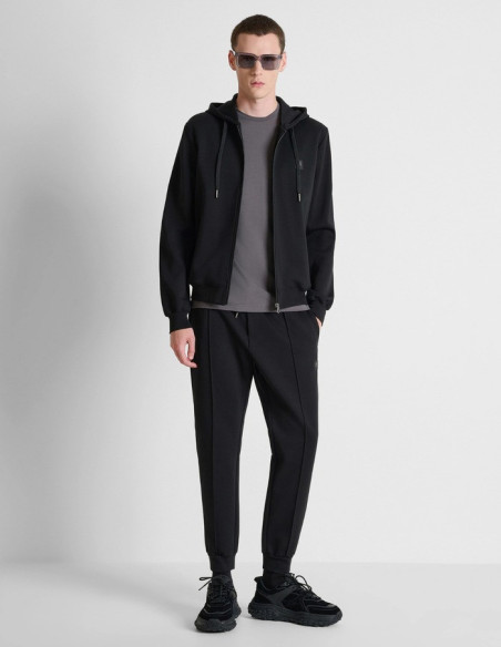 Antony Morato felpa cappuccio regular fit in interlock con logo MMFL01172-FA150168 [1581992e]