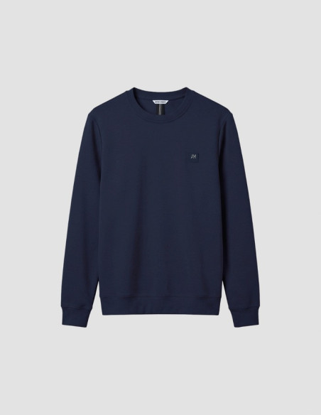 Antony Morato felpa girocollo regular fit in interlock con logo MMFL01171-FA150168 [5587cb92]