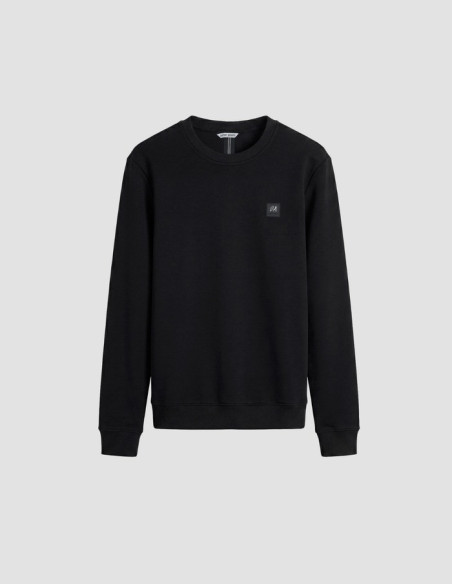 Antony Morato felpa girocollo regular fit in interlock con logo MMFL01171-FA150168 [e59bc918]