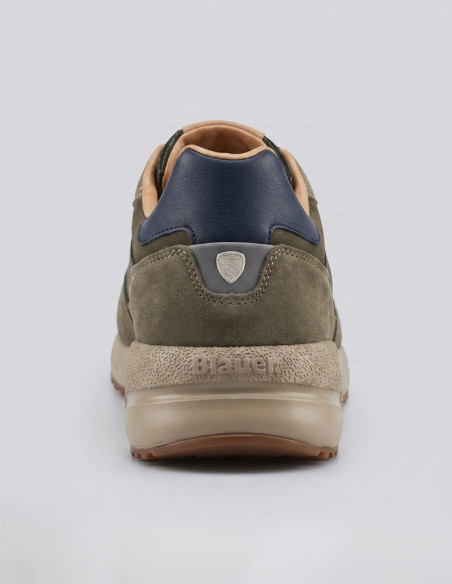 Blauer sneaker con scudetto OZARK01/NUS [9d093e91]