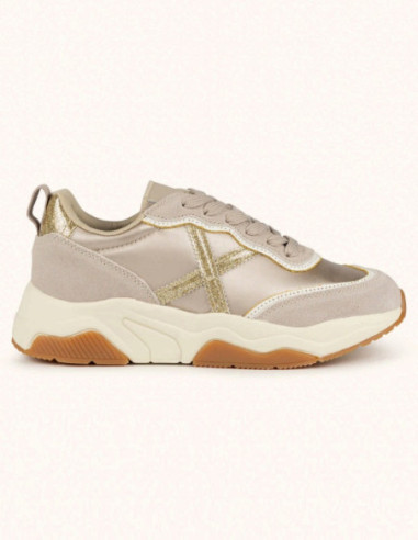Munich sneaker allacciata con logo Wave Wmn 186 8770186 [185b3ce8]