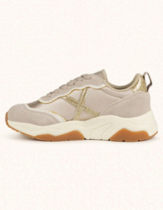 Munich sneaker allacciata con logo Wave Wmn 186 8770186 [185b3ce8] 2
