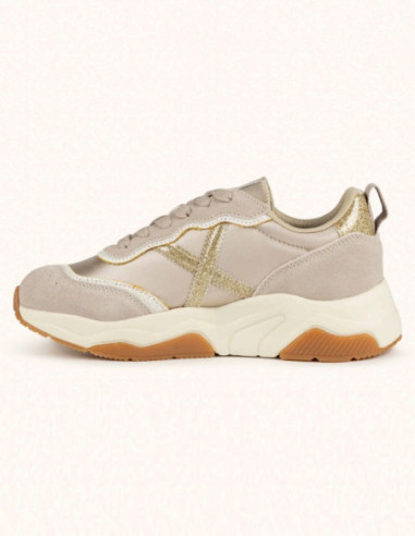 Munich sneaker allacciata con logo Wave Wmn 186 8770186 [c17d7fe5]