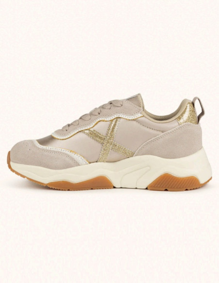 Munich sneaker allacciata con logo Wave Wmn 186 8770186 [c17d7fe5]