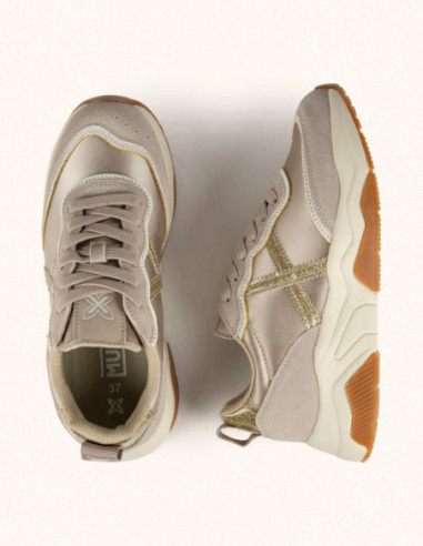 Munich sneaker allacciata con logo Wave Wmn 186 8770186 [7330f9ff]