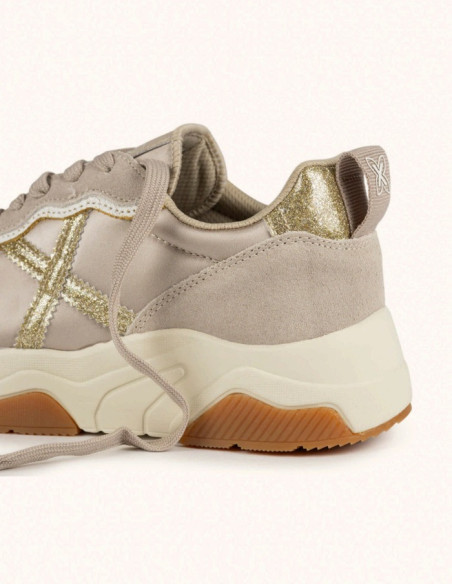 Munich sneaker allacciata con logo Wave Wmn 186 8770186 [c42d38fb]