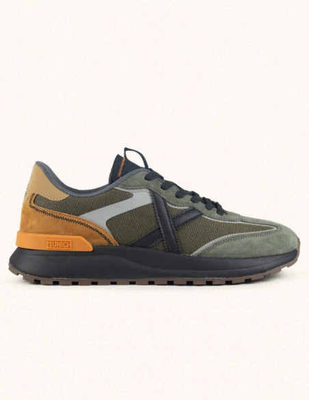 Munich sneaker allacciata con logo Dynamix 17 8862017 [c637f578]