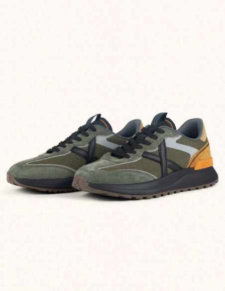 Munich sneaker allacciata con logo Dynamix 17 8862017 [a80c7771]
