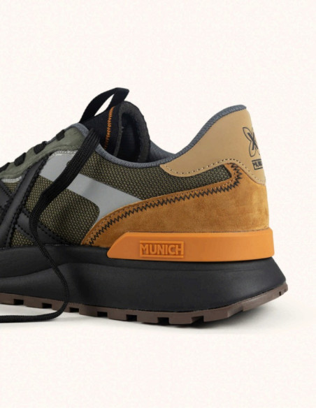 Munich sneaker allacciata con logo Dynamix 17 8862017 [1a41f16b]