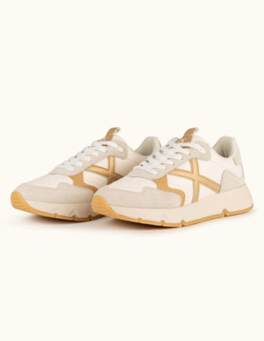 Munich sneaker allacciata con logo Mamba 16 4191016 [a3b6358d]