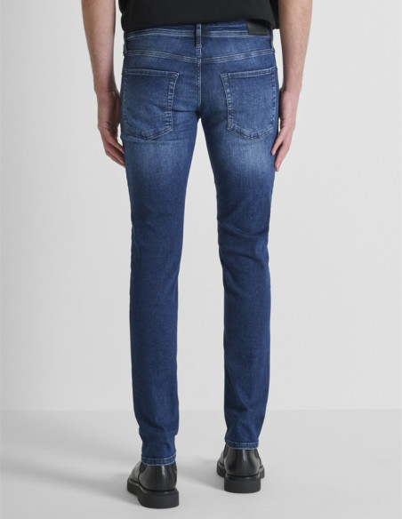 Antony Morato jeans tapered fit in titan blue icon Ozzy MMDT00241-FA750611-W12104 [3bffc52a]