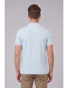 Refrigue polo in piquet stretch con dettagli a contrasto R5018M261 [a4ccac11] 2