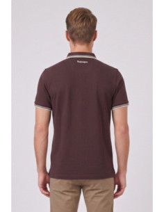Refrigue polo in piquet stretch con dettagli a contrasto R5018M261 [6e82cb2f] 2