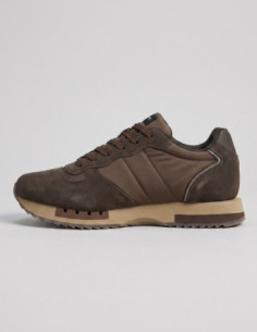 Blauer sneaker con scudetto Queens05/mes [e6062d81] 2