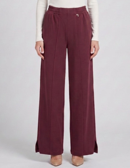 Markup pantalone in felpa interlock con spacchi MW2620011 [d96b7b19]