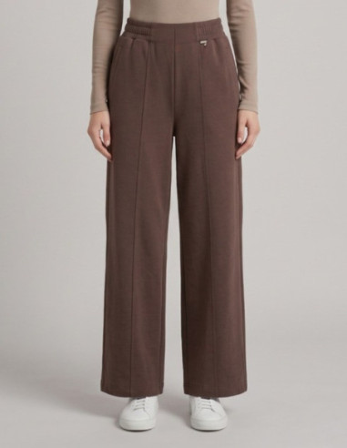 Markup pantalone in felpa interlock con spacchi MW2620011 [2862e8b3]