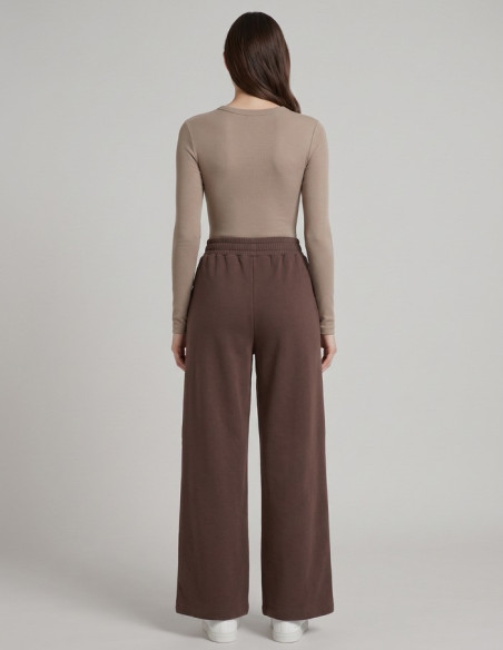 Markup pantalone in felpa interlock con spacchi MW2620011 [f144abbe]
