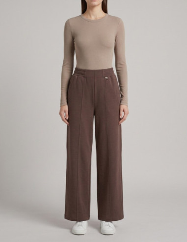 Markup pantalone in felpa interlock con spacchi MW2620011 [46596aba]