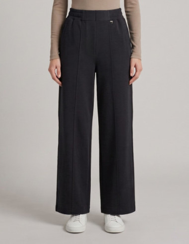 Markup pantalone in felpa interlock con spacchi MW2620011 [5a62fdd4]