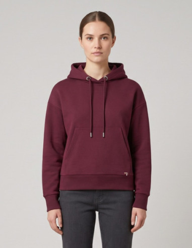 Markup felpa cropped con cappuccio MW2620014 [2ad6e720]