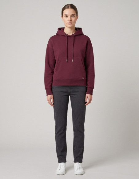 Markup felpa cropped con cappuccio MW2620014 [44ed6529]