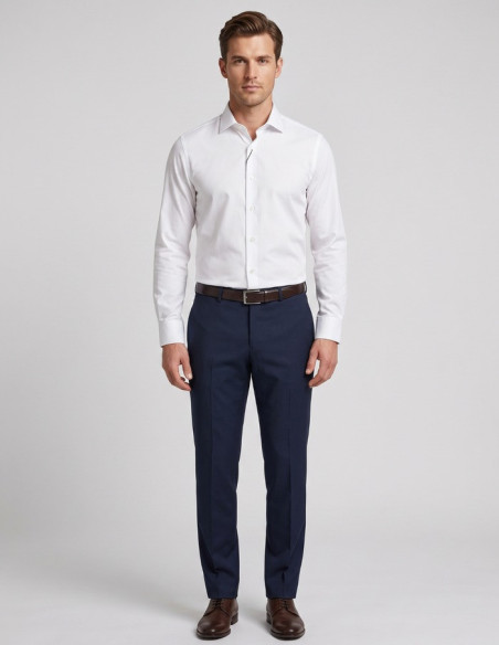Markup camicia no stiro con collo francese MK9930012 [be027244]