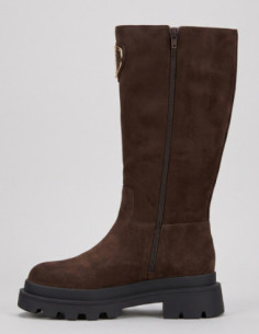 Blauer scarponcino in suede con zip KIMMEL13/SUE [5e604543] 2