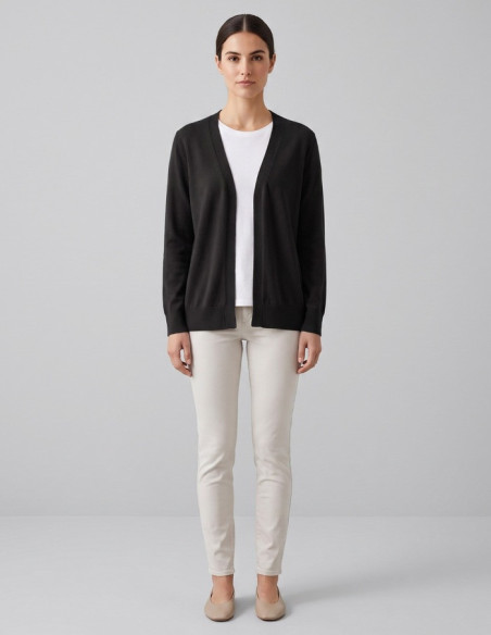 Markup cardigan in misto viscosa mano calda MW9600020 [351ed8c8]