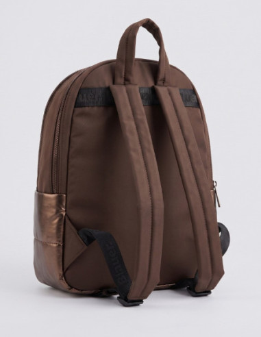 Blauer zaino trapuntato con logo F6WAVE04/PAD [1d9ee523]