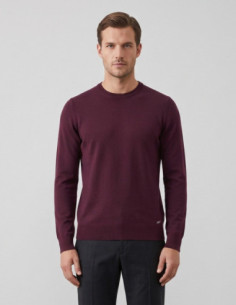 Markup maglia girocollo in misto viscosa punto riso MK9900014 [ca85a9d1]