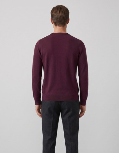 Markup maglia girocollo in misto viscosa punto riso MK9900014 [13a3eadc]