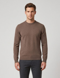 Markup maglia girocollo in misto viscosa punto riso MK9900014 [b5cc52e6]