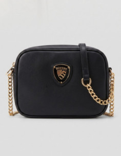 Blauer camera bag in pelle F6HIPS07/WHI [fd0d6283]