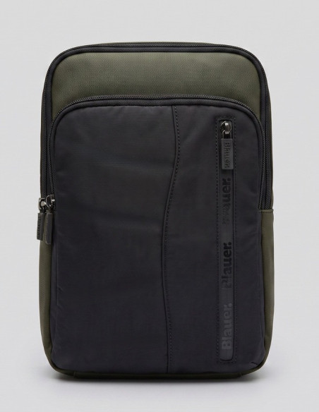 Blauer borsa a tracolla in nylon F6SLIX01/END [77945485]