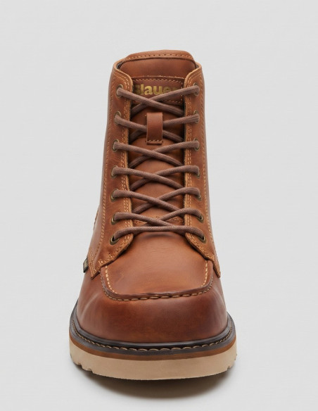 Blauer scarponcino in pelle F6NOLAN02/PUL [0c3404e9]