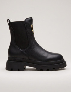 Blauer scarponcino con elastico F6KIMMEL12/NAP [7433988a]