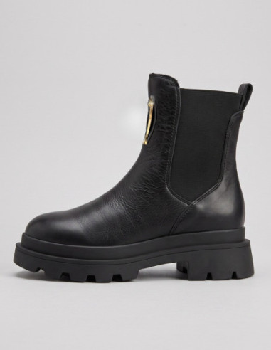 Blauer scarponcino con elastico F6KIMMEL12/NAP [ad15db87]