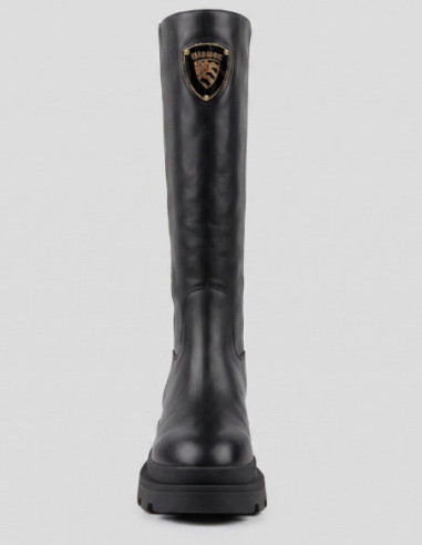 Blauer scarponcino con zip F6KIMMEL13/NAP [921f62ae]