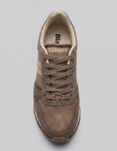 Blauer sneaker con passante logato F6MILLS01/NUS [9eeb0957]