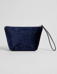 Blauer pochette in velluto F6DEBBY01/CLU [042affe8] 2