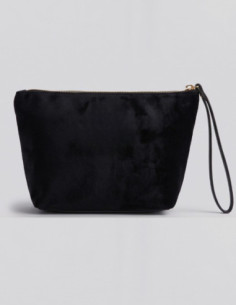 Blauer pochette in velluto F6DEBBY01/CLU [b436fd62] 2