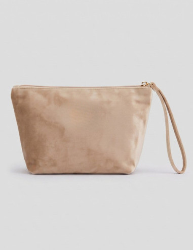 Blauer pochette in velluto F6DEBBY01/CLU [1dd83472]