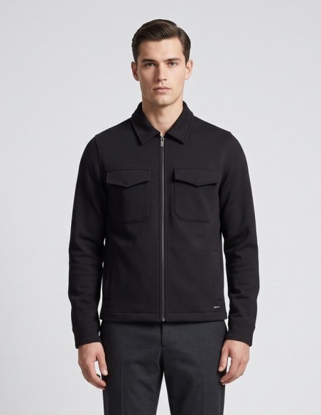 Markup felpa overshirt in misto cotone con zip MK9920007 [c31dd2b6]