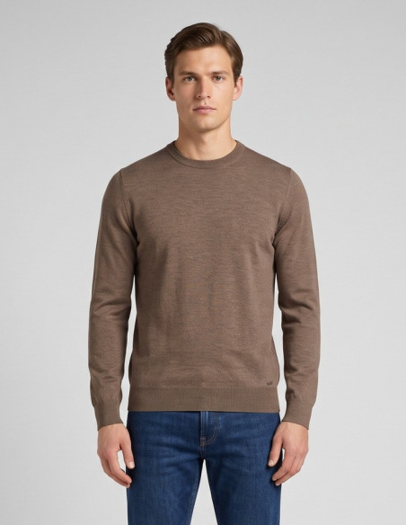 Markup maglia girocollo in misto viscosa MK20010 [5dae7812]