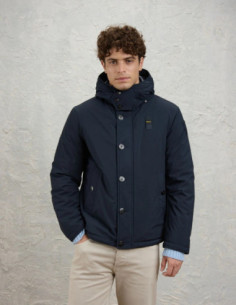 Blauer giubbetto in neoprene leggero Andrew 26WBLUC02061-005480 [ffaecc78]