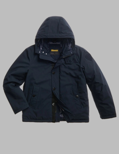 Blauer giubbetto in neoprene leggero Andrew 26WBLUC02061-005480 [94c5096f]