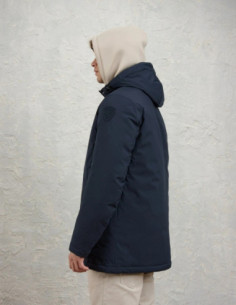 Blauer parka con cappuccio removibile Chester 26WBLUK03062-005480 [77b9b455] 2