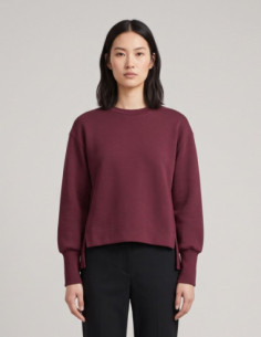 Markup felpa girocollo in interlock MW2620010 [ead382c8]