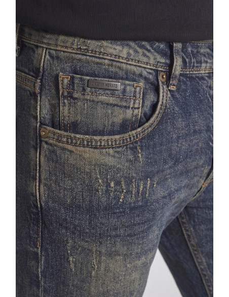 Antony Morato jeans slim fit alla caviglia in denim blu Argon MMDT00264-FA750624-W02318 [7ec1cb91]