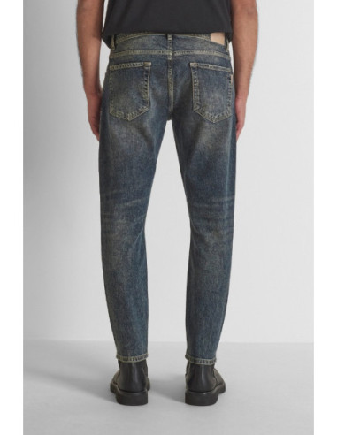 Antony Morato jeans slim fit alla caviglia in denim blu Argon MMDT00264-FA750624-W02318 [c9dc0a95]